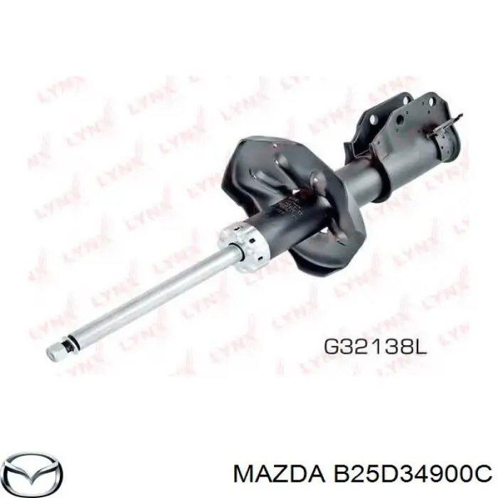 Купити B25D34900C Mazda Амортизатора передній лівий