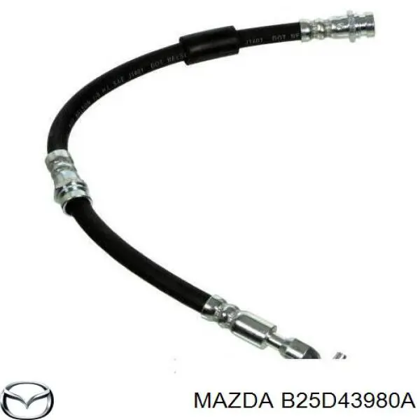 Шланг гальмівний передній Mazda B25D43980A ціна, від 10.03 USD