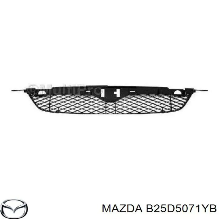 B25D5071Y Mazda решітка радіатора