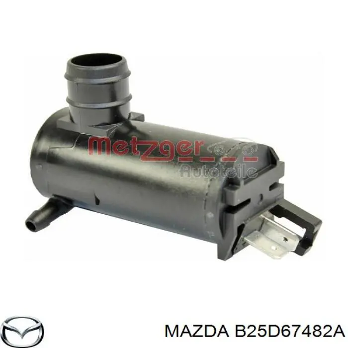 B25D67482A Mazda насос-двигун омивача скла, переднього