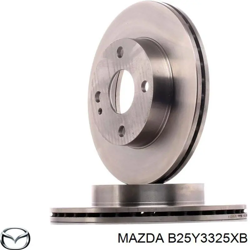 Гальмівні диски передні B25Y3325XB Mazda
