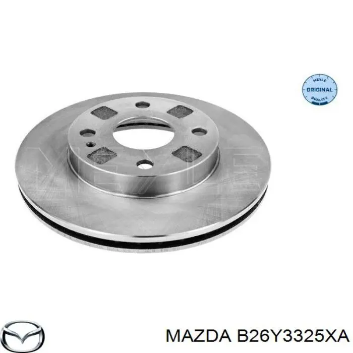 B26Y3325XA Mazda диск гальмівний передній