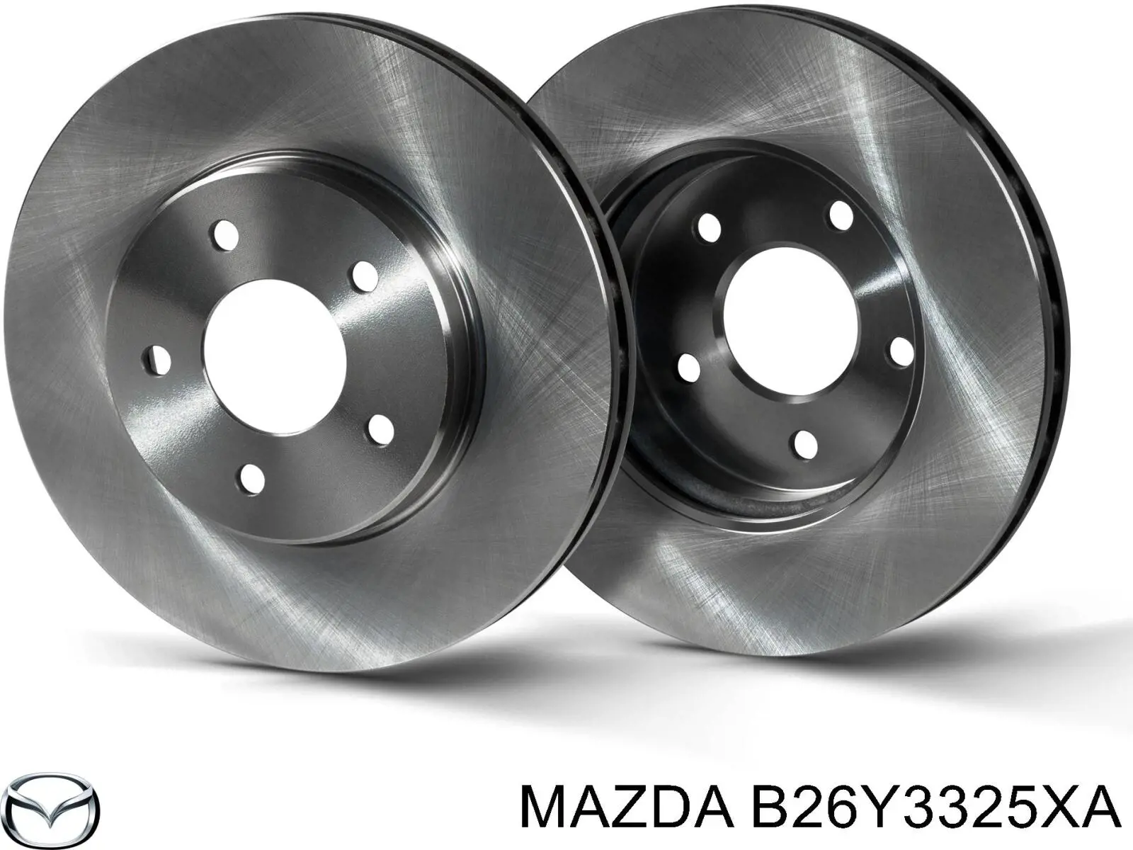 Диск гальмівний передній Mazda B26Y3325XA