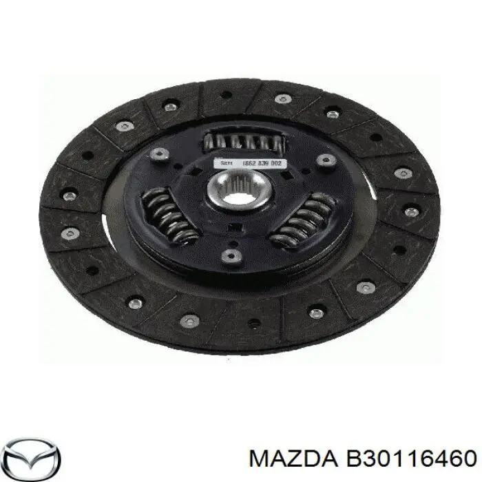 B30116460 Mazda Диск зчеплення