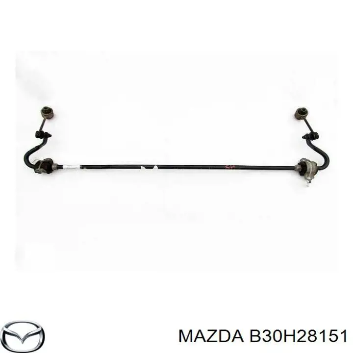 Стабілізатор задньої підвіски Mazda B30H28151