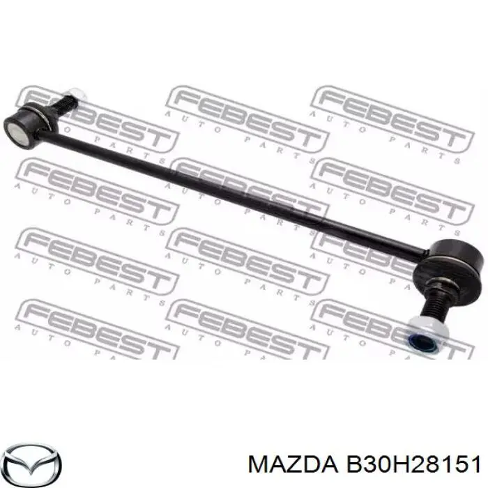 Стабілізатор задньої осі Mazda B30H28151 ціна, від 56.80 USD