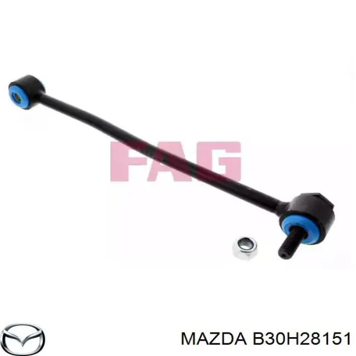 Стабілізатор задній Mazda Protege (4 DOOR) (Мазда Protege)