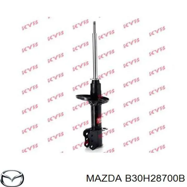 Амортизатор задній, правий B30H28700B Mazda