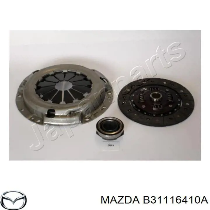 Пелюстковий кошик зчеплення Mazda B31116410A ціна, від 30.15 USD