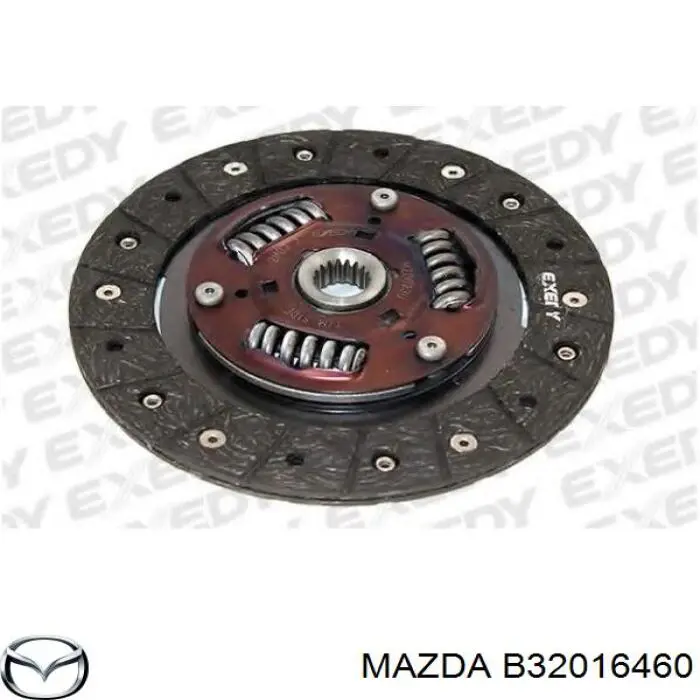 Купити B32016460 Mazda Диск зчеплення