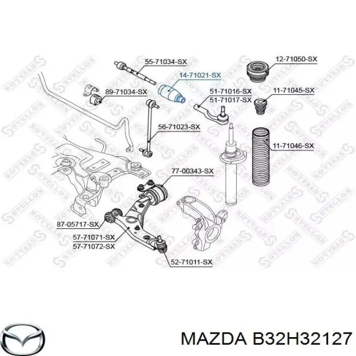 B32H32127 Mazda 
