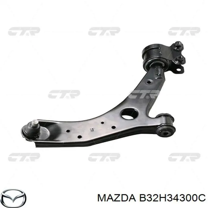 Купити B32H34300C Mazda Важіль передньої підвіски нижній, правий