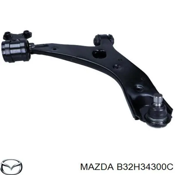 Важіль передньої підвіски нижній, правий Mazda B32H34300C ціна, від 40.85 USD