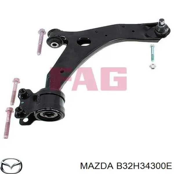 Купити B32H34300E Mazda Важіль передньої підвіски нижній, правий