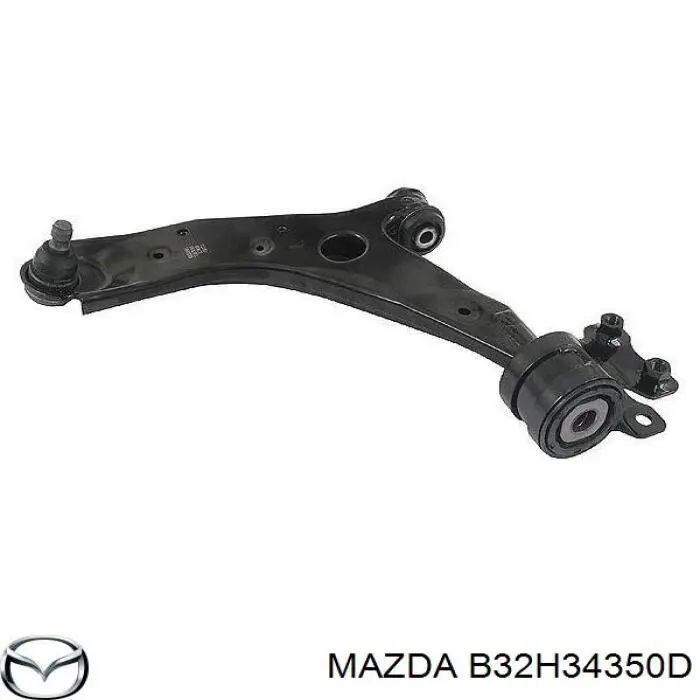 Важіль передньої підвіски нижній, лівий B32H34350D Mazda