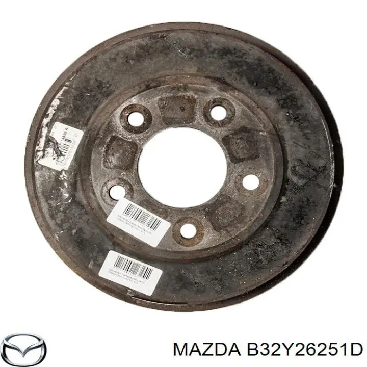 Барабан гальмівний задній на Mazda 3 (BK12)