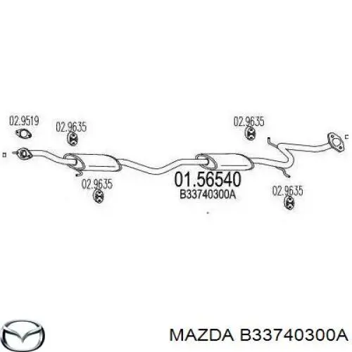  B33740300A Mazda