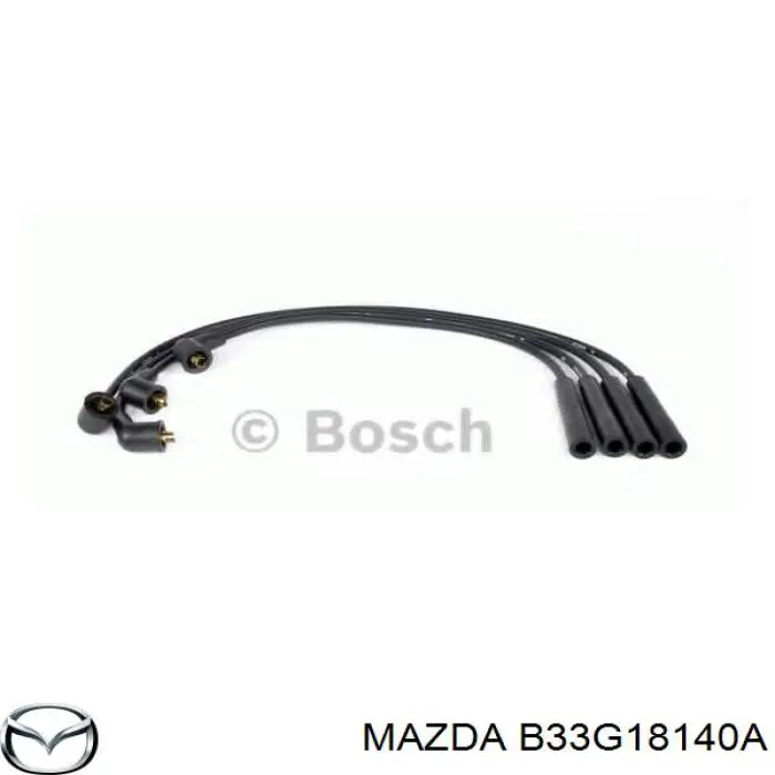 B33G18140A Mazda дріт високовольтні, комплект