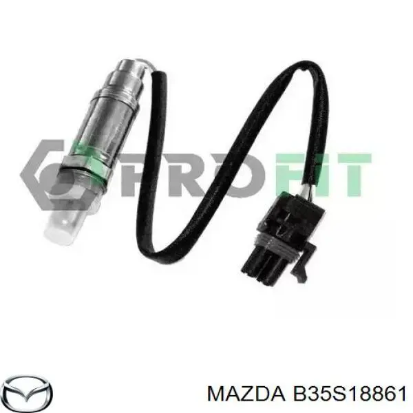 B35S18861 Mazda лямбдазонд, датчик кисню до каталізатора