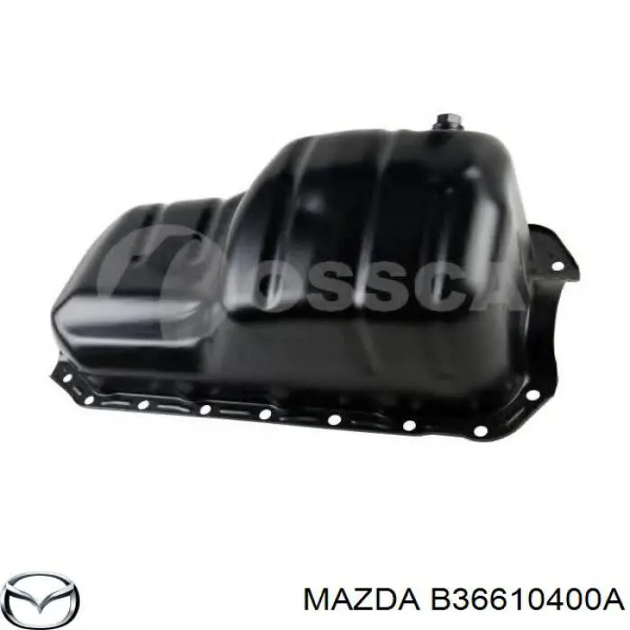Купити B36610400A Mazda Захист двигуна