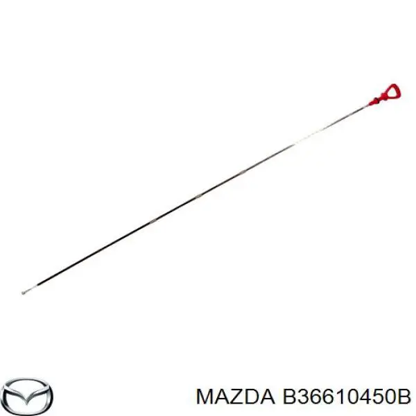 Щуп-індикатор рівня масла в двигуні B36610450B Mazda