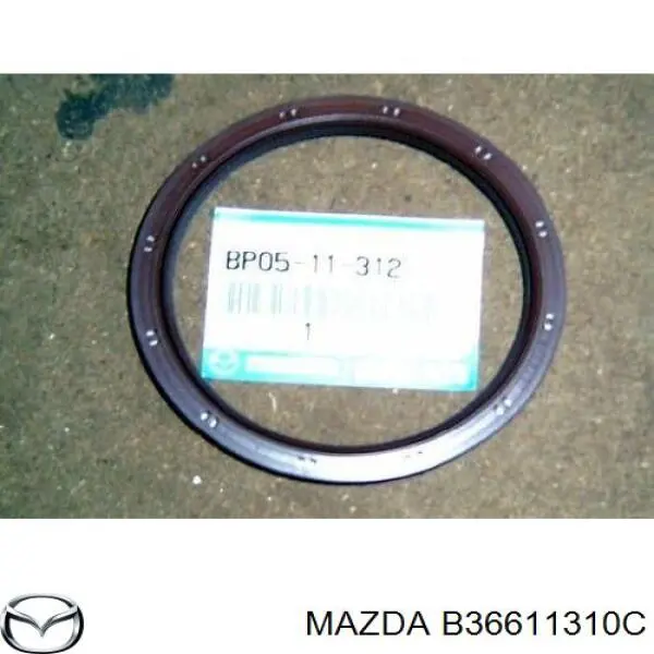 Купити B36611310C Mazda Сальник колінвала задній