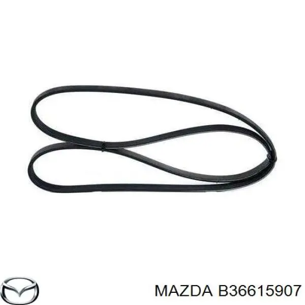 Ремінь кондиціонера Mazda B36615907