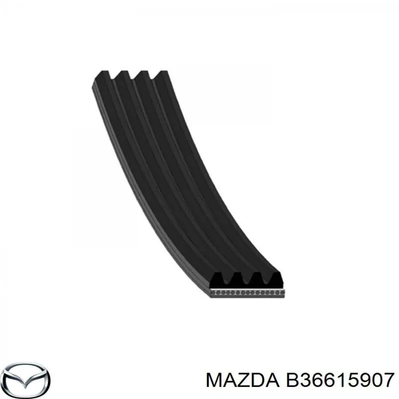 Ремінь генератора B36615907 Mazda