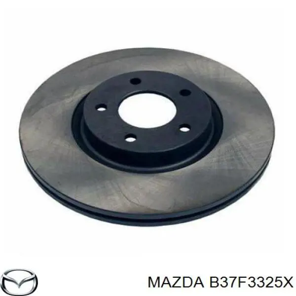 B37F3325X Mazda диск гальмівний передній