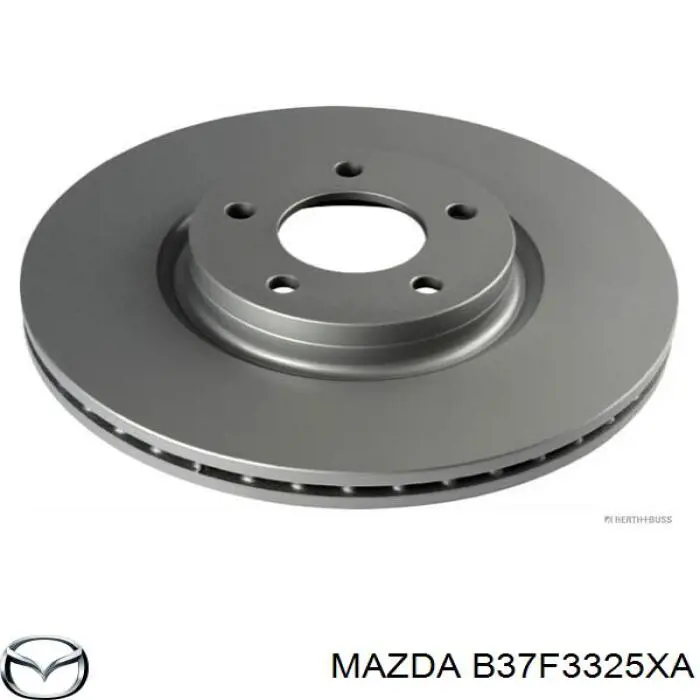 Диск переднього гальма Mazda B37F3325XA ціна, від 3.67 USD