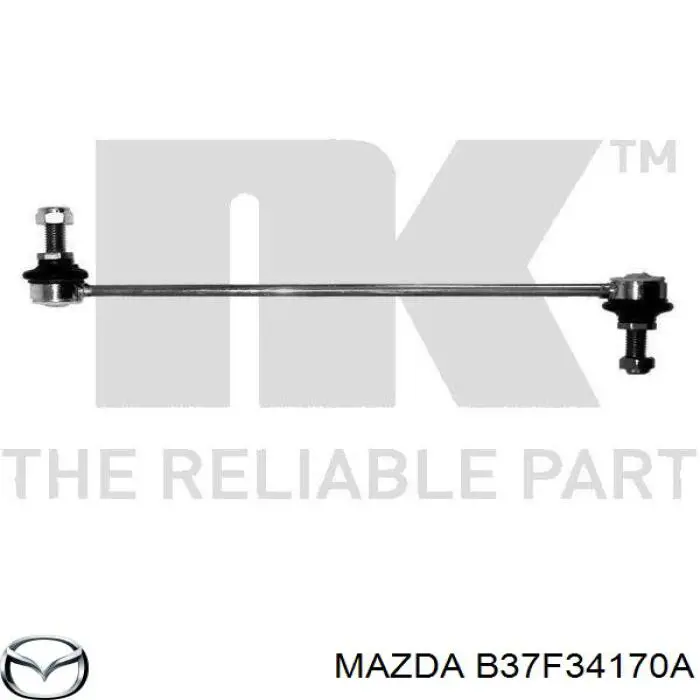 Амортизаційна стійка Mazda B37F34170A ціна, від 8.44 USD