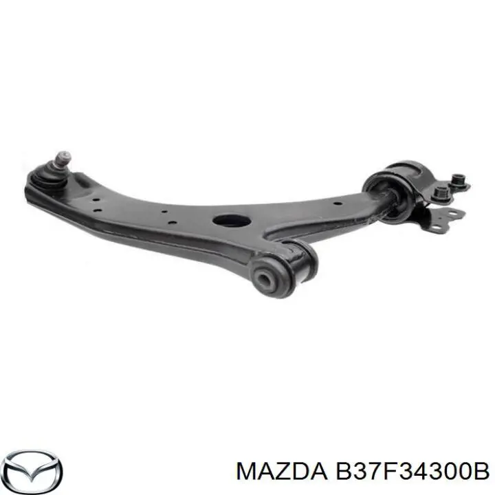 Важіль передньої підвіски нижній, правий Mazda B37F34300B ціна, від 43.76 USD