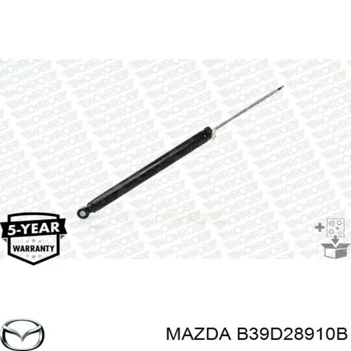 Амортизатор задній Mazda B39D28910B ціна, від 27.84 USD