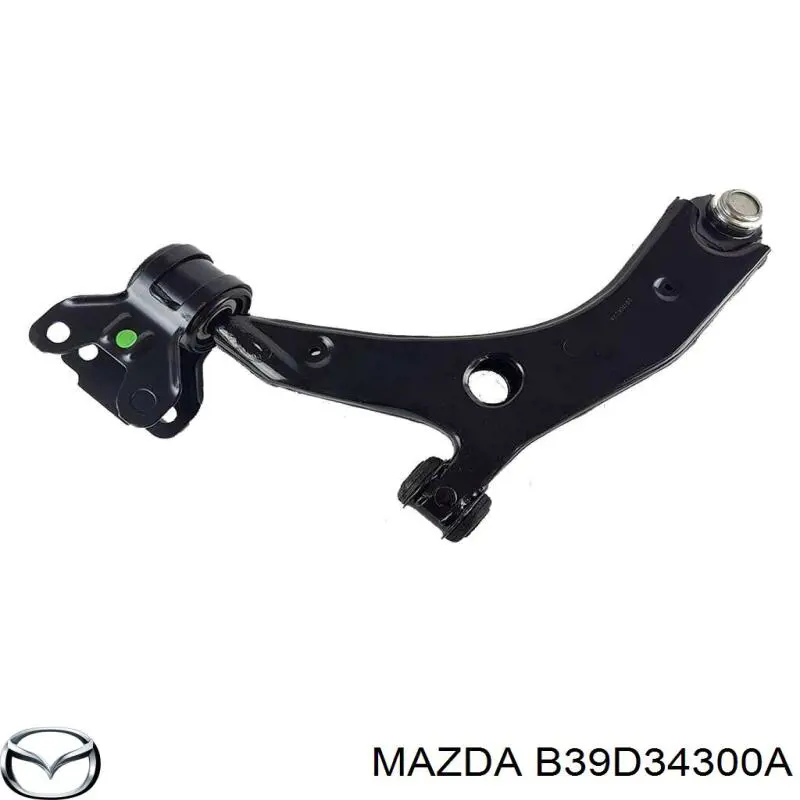 Важіль передньої підвіски нижній, правий B39D34300A Mazda