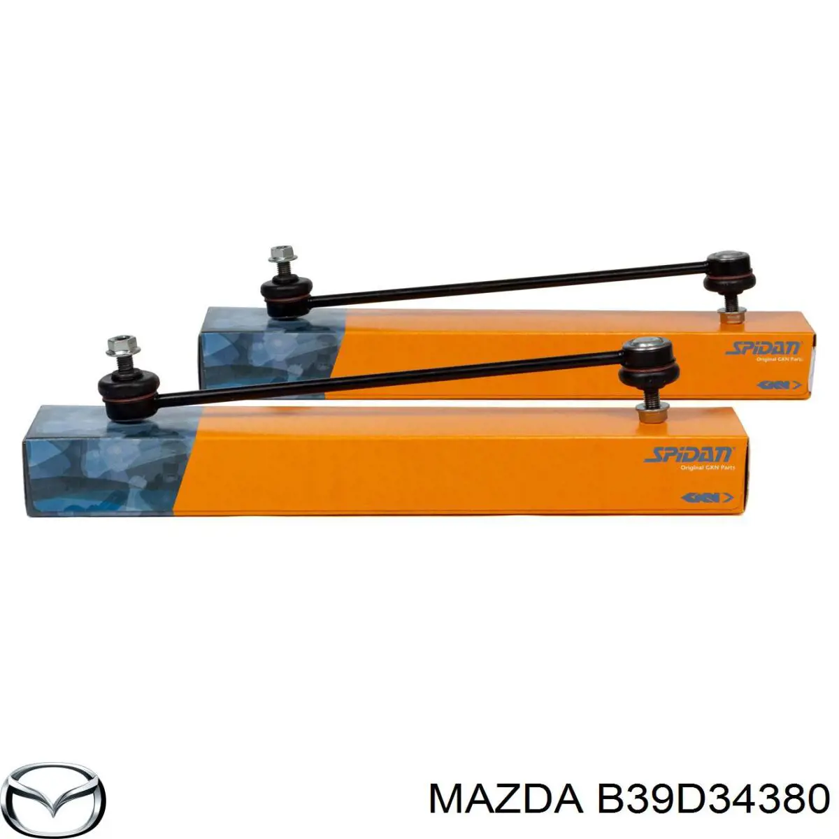 Подушка амортизатора переднього Mazda B39D34380
