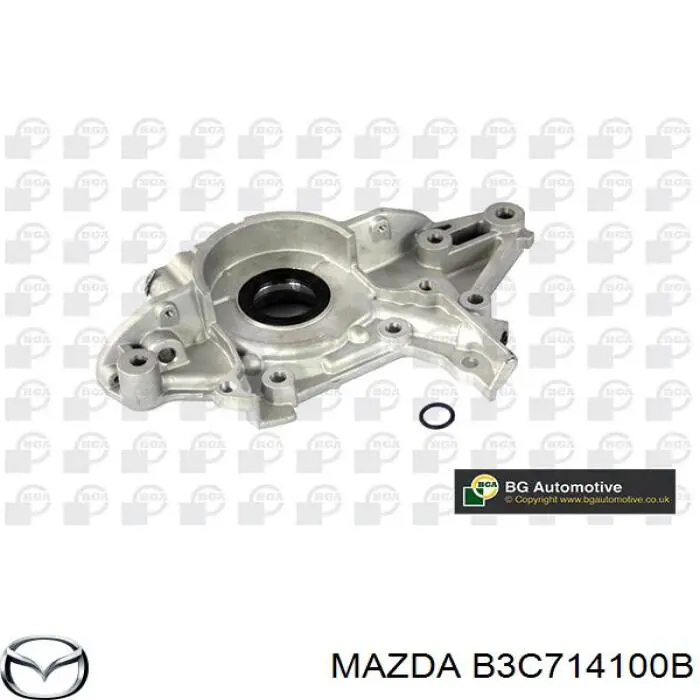 Насос масляний Mazda 323 100 4 (BG) (Мазда 323)
