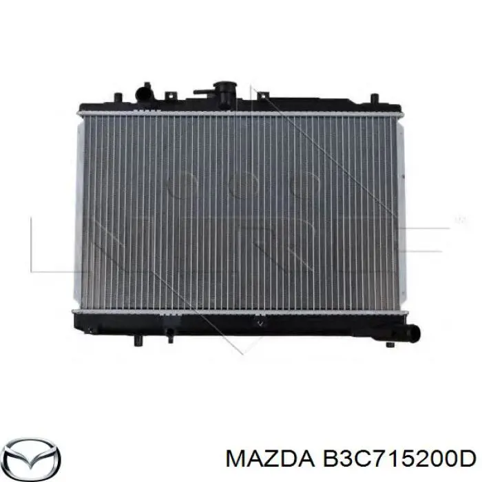 Радіатор основний Mazda B3C715200D ціна, від 75.90 USD