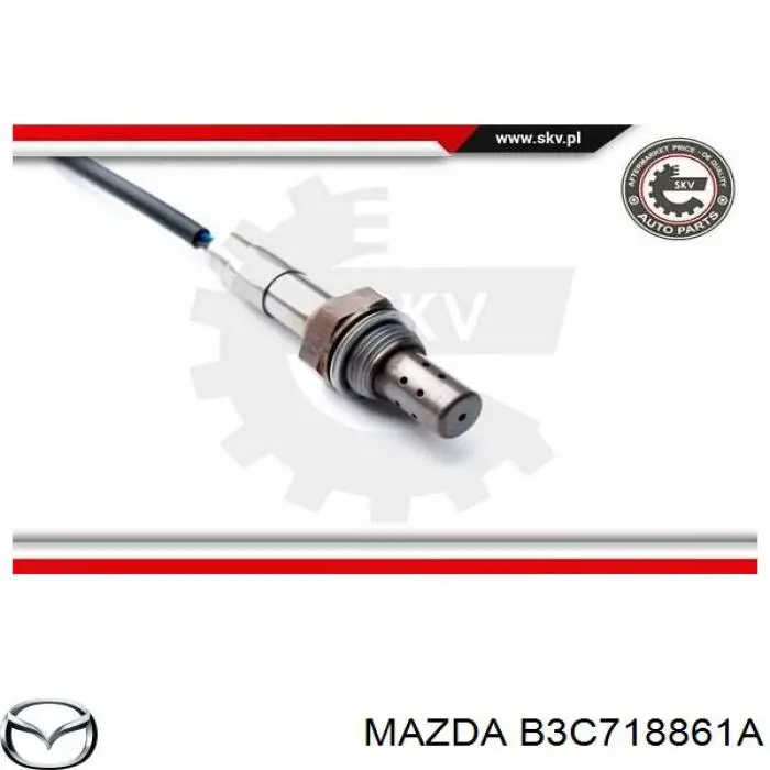 Лямбда датчик кисню Mazda B3C718861A ціна, від 30.80 USD