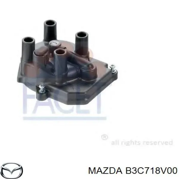 Купити B3C718V00 Mazda Кришка трамблеру