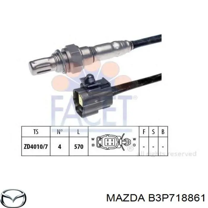 B3P718861 Mazda 