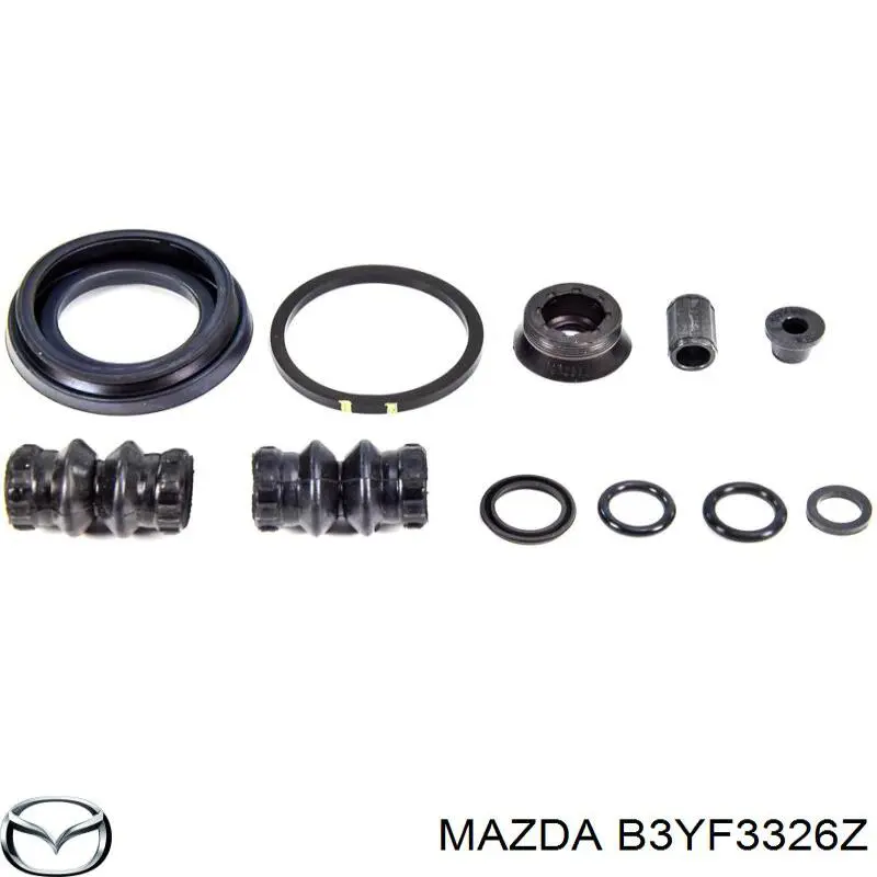 B3YF3326Z Mazda ремкомплект супорту гальмівного переднього