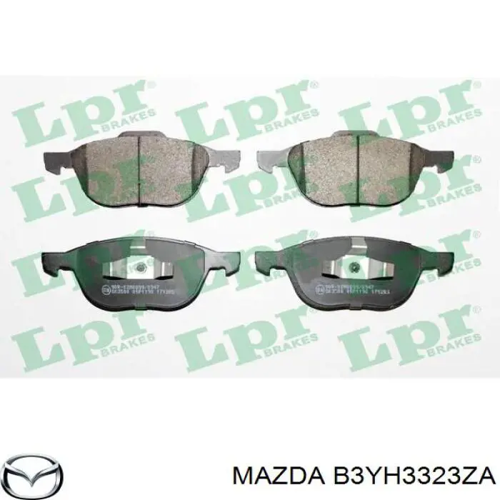 Гальмівні колодки Mazda B3YH3323ZA ціна, від 24.50 USD