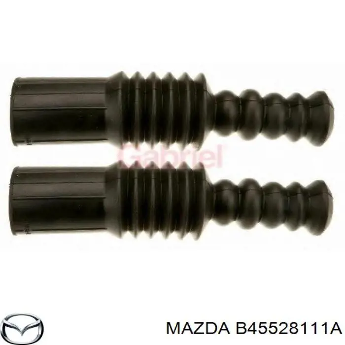 B45528111A Mazda буфер-відбійник амортизатора заднього + пильовик