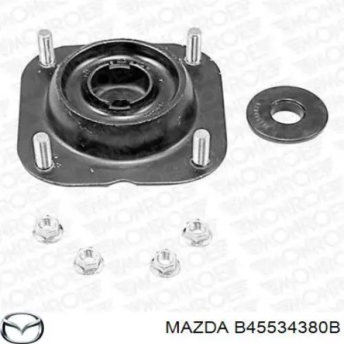 Купити B45534380B Mazda Опора амортизатора переднього