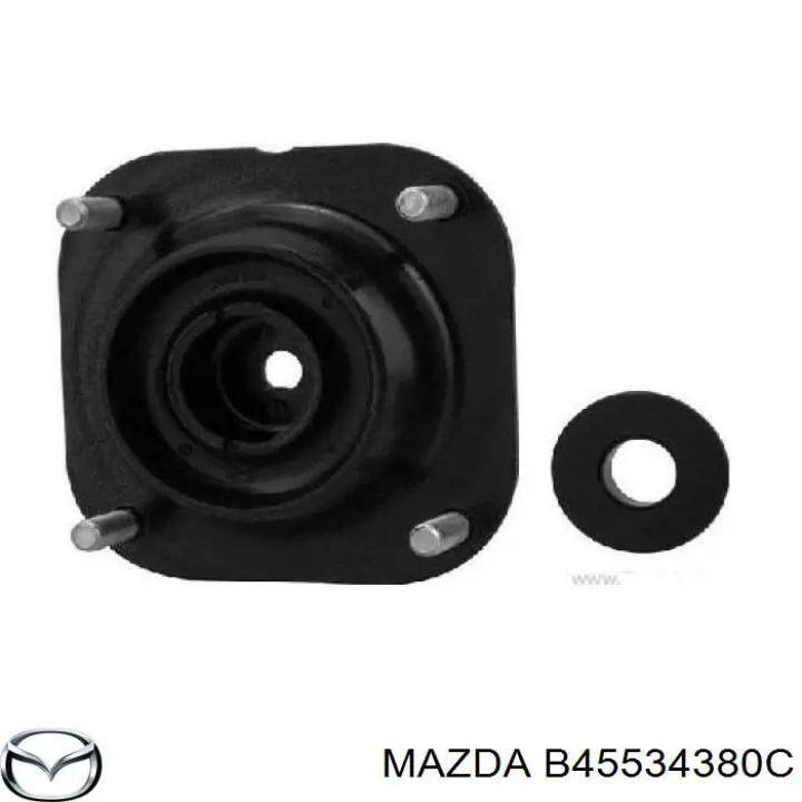 Купити B45534380C Mazda Опора амортизатора переднього