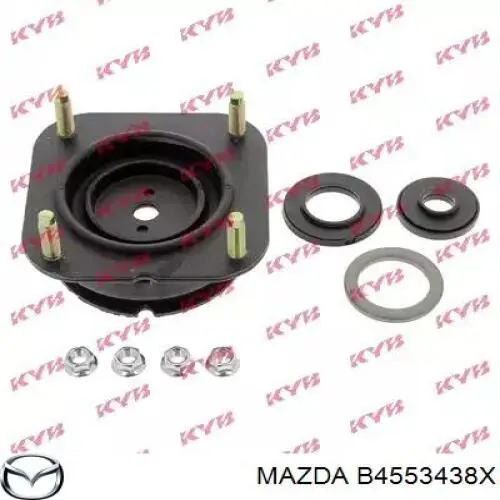 Підшипник опорний амортизатора, переднього Mazda B4553438X ціна, від 3.99 USD