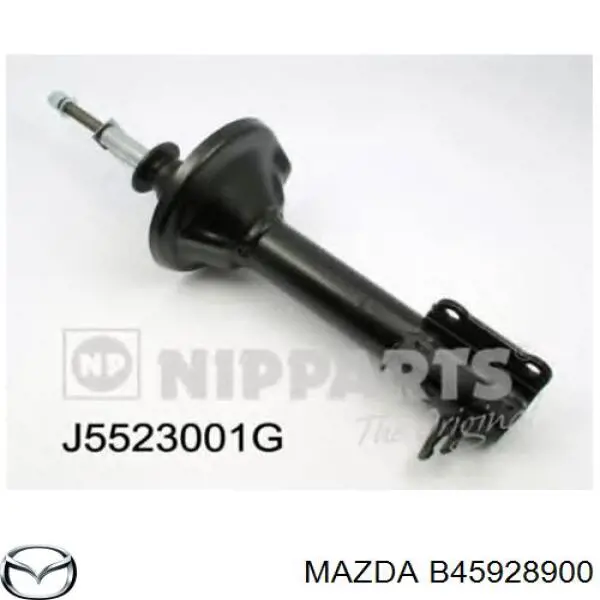 B45928900 Mazda Амортизатор задній, лівий