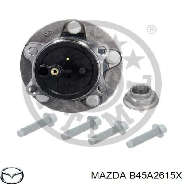 Маточини задніх коліс Mazda B45A2615X ціна, від 31.74 USD