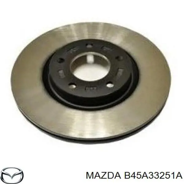 Гальмівні диски передні B45A33251A Mazda
