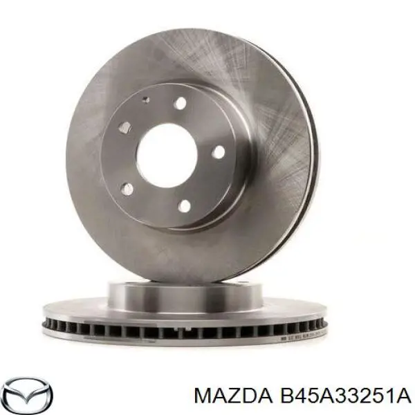 B45A33251A Mazda диск гальмівний передній